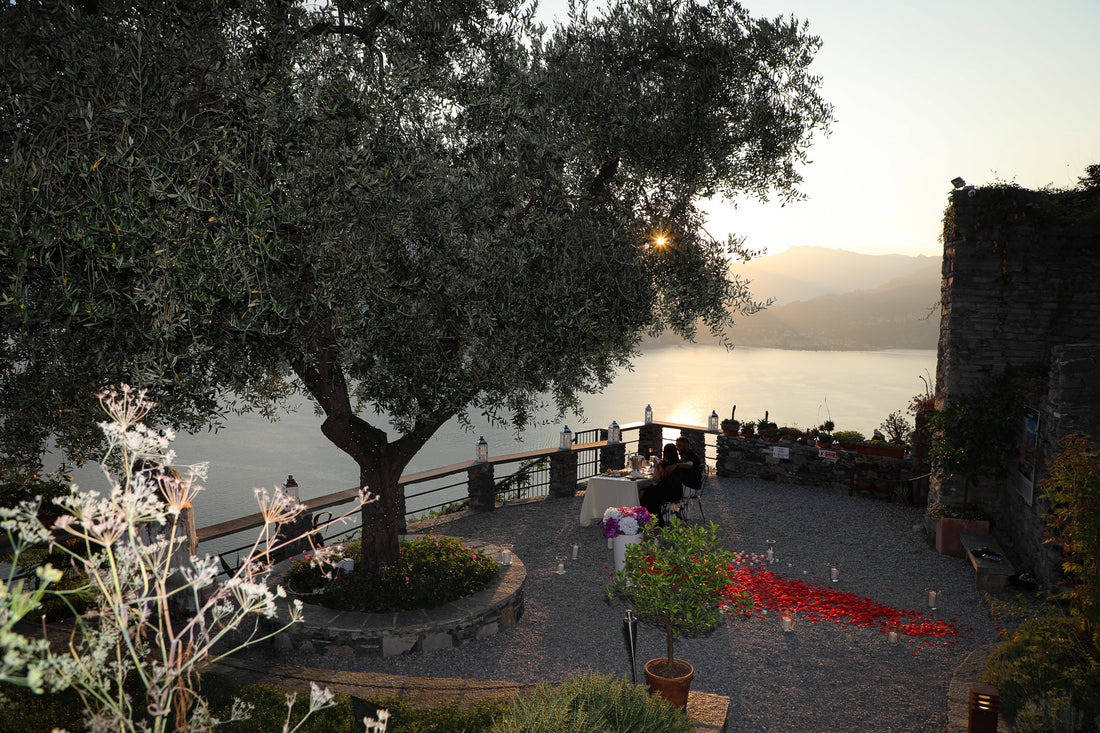 Proposal Set Up in Lake Como