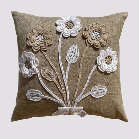 Floral Throw Pillow