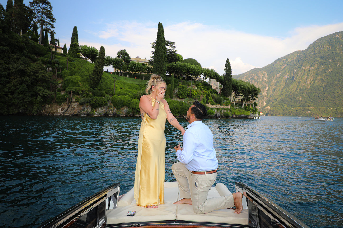 Lake Como Boat Proposal