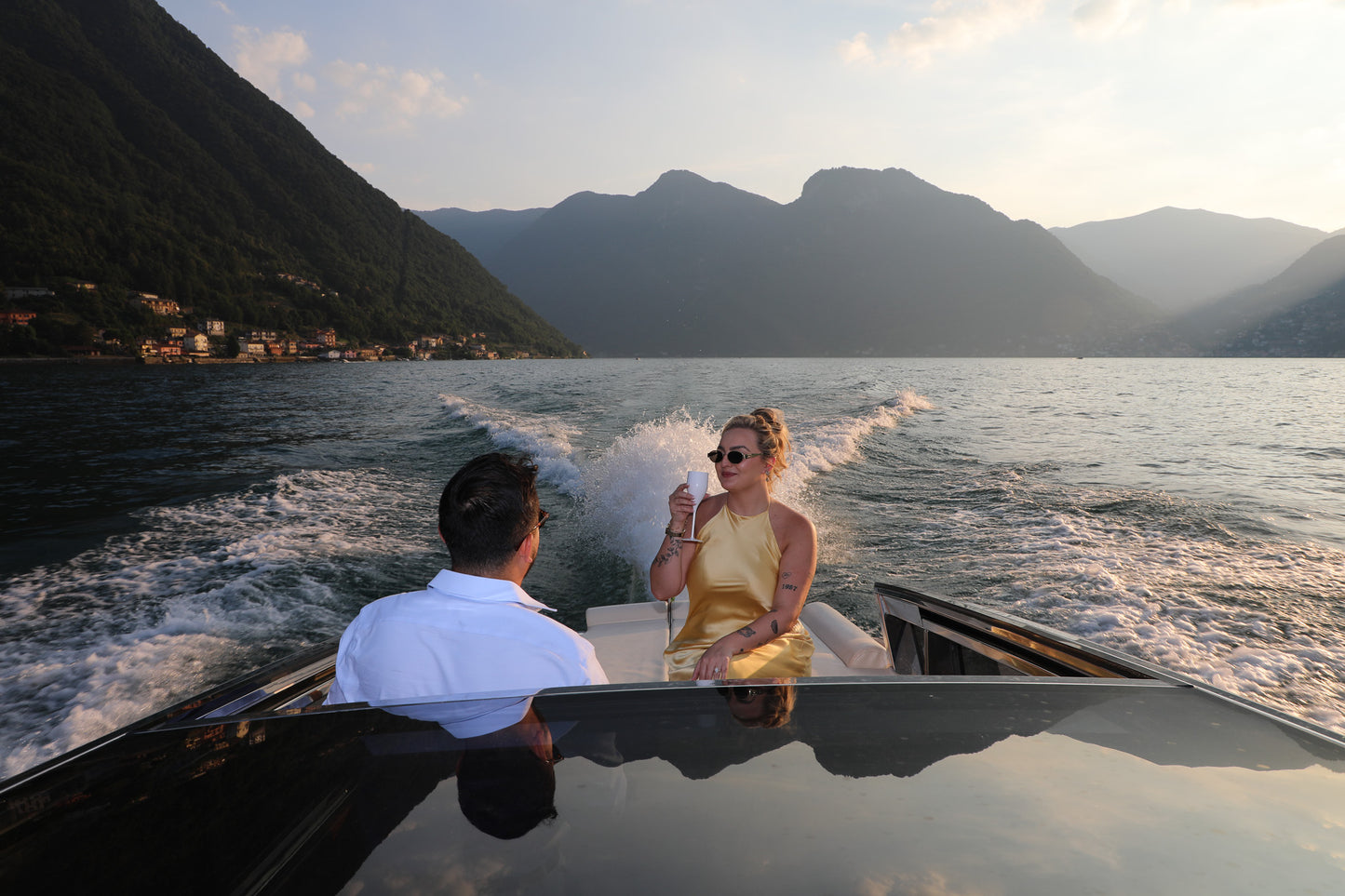 Lake Como Boat Proposal